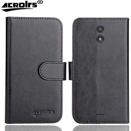 DEXP BS650 Case 6 Colors Dedicated Leather Exclusive Special Crazy Horse Phone Cover Cases Credit Wallet+Tracking