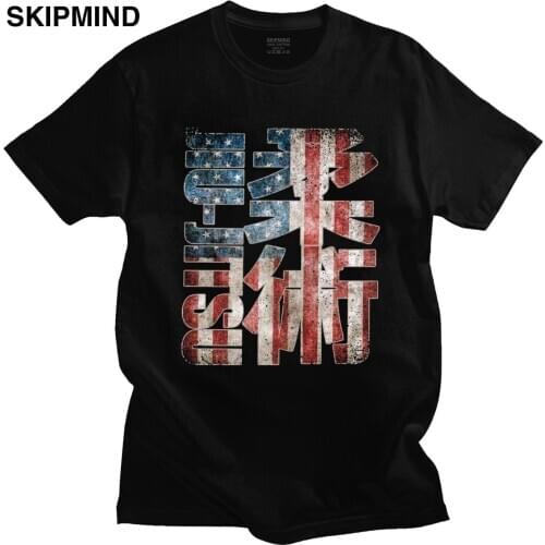 Trendy Jiu Jitsu American Fighter T-shirt Men Short Sleeves MMA Winner BJJ T Shirt Brazilian Jiu-Jitsu Tee Pure Cotton Tshirt