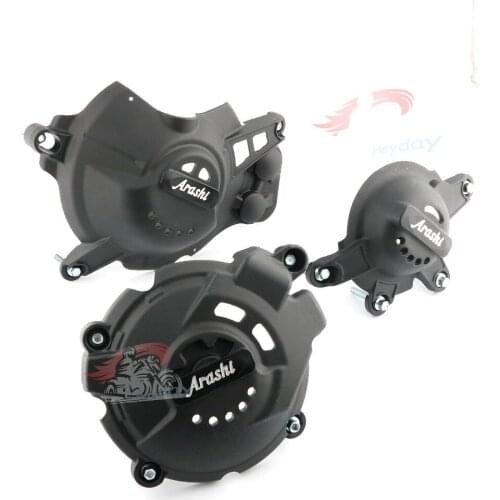 Arashi LOGO For HONDA CBR1000RR Engine Cover Set Guard Protector Engine Case Cover Guard 2017