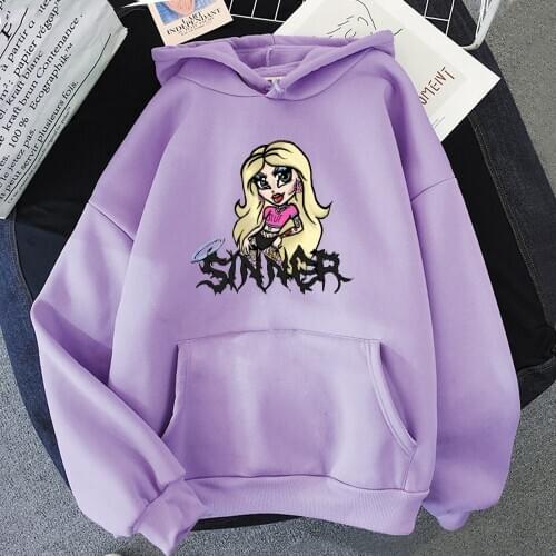 Fashion Bratz Cartoon Sweatshirt Harajuku Kawaii cute hoodies women top winter clothe tops aesthetic hoodie undefined Anime y2k