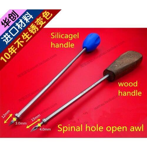 Medical orthopedic instrument Spinal hole open awl 3.0 4.0 Limited depth Reamer drill hole Expand Cervical minimally invasive