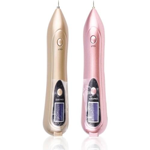 Plasma Pen LCD Laser Plasma Pen Wart Remover Mole Tattoo Remover Machine Skin Tag Removal Spot Cleaner