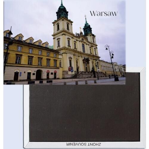 Warsaw, Poland Travel Gifts 78*54mm Souvenir Fridge Magnet 25268 Home accessories