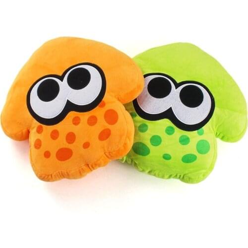 33cm Splatoon Pillow Plush Toys Kawaii Inklings Squid Soft Stuffed Animals Doll Cushion Children Birthday Gift
