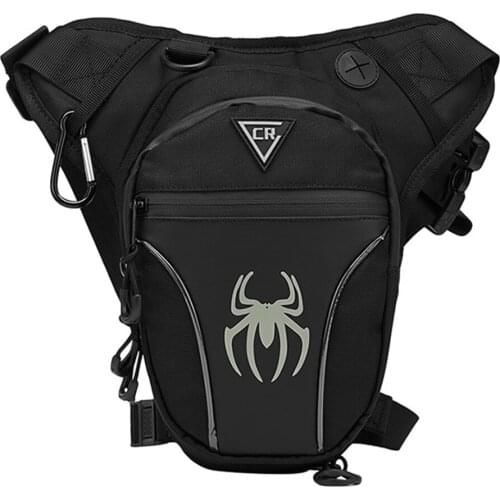 Motorcycle Casual Waist Bag Leg Bag Waterproof Reflective Equipment Rainproof Off-road Large Capacity Scalable