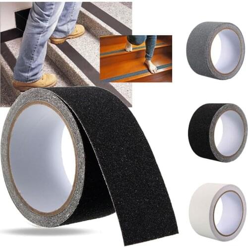 5m Anti-slip Tape Outdoor Anti Slip Stickers High Friction Non Slip Traction Tape Abrasive Adhesive For Stairs Safety Tread Step