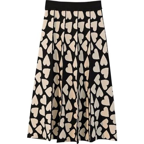 Qingerant Knitted Pencil Skirts