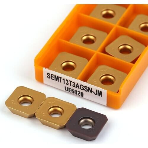 SEMT13T3AGSN-JM UE6020 US735VP15TF Carbide insert turning tool milling cutter CNC cutting tool notch cutting SEKT1204