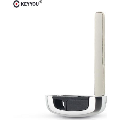 KEYYOU Replacement For Ford Mondeo EcoBoost 2017 2018 Remote Key Shell Auto Case Cover Small Key Insert Blade