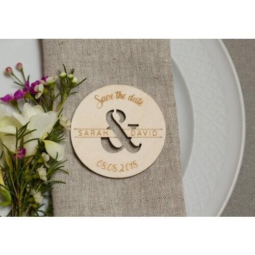 Wedding Save the Date Magnet, Save the Date Magnets, Heart Magnets,Wooden Save the Date Magnet, Rustic Save the Date, Rustic We