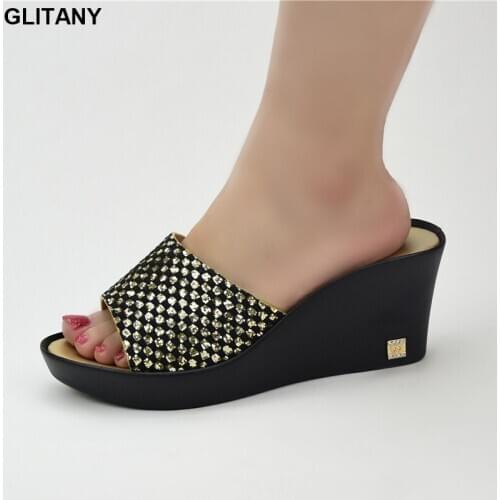 New Fashion Ladies Shoes and Sandals High Heels Sexy Ladies Shoes for Wedding Women Open Toe Shoes Slip on Italian Party Pumps