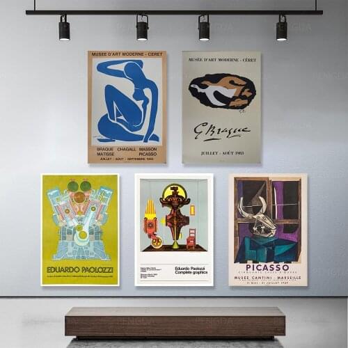 Home Decoration Hd Prints Painting Pictures Wall Art Modular Picasso Abstract Productions Canvas Modern Poster For Living Room