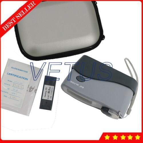 MG6-F1 Vancometer Gauge 60 degree handheld Smart Glossmeter with 0~199GU Paints Marble Plastic Surface Gloss Meter Tester