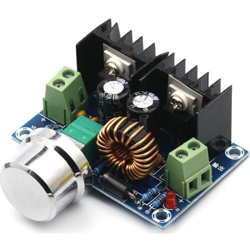 XH-M401 DC-DC Step Down Buck Converter Power Supply Module XL4016E1 PWM Adjustable 4-40V To 1.25-36V Voltage Regulator 8A 200W