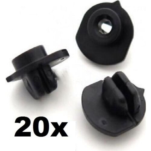 20x Bumper to Wing Corner Grommet for some Honda vehicles- Bumper screw grommet