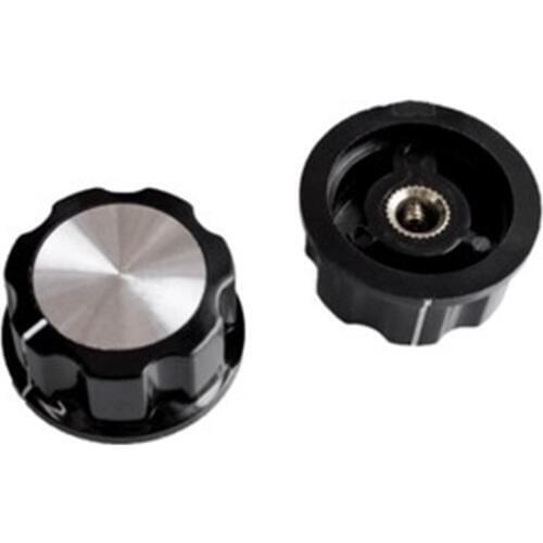 5pcs MF-A05 A05 potentiometer Bakelite potentiometer knob aluminum cap bakelite Double hole