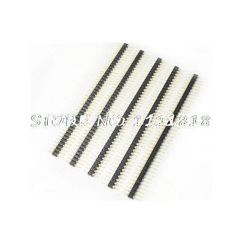 5 PCS M/M Straight Mounting Angle 40 Pin PCB IC Socket Connector