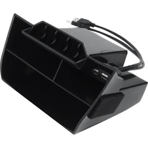 Car Central Console Storage Box USB Extension Cable for Honda Civic 2016 2017 2018 2019