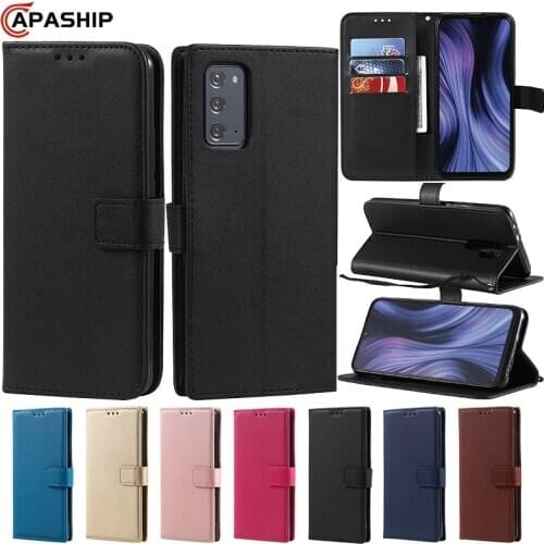 PU Flip Cover For Samsung Galaxy S3 S4 S5 S6 S7 S8 S9 S10 S20 Plus Note 8 9 10 20 Ultra S10lite Note10lite Leather Wallet Case