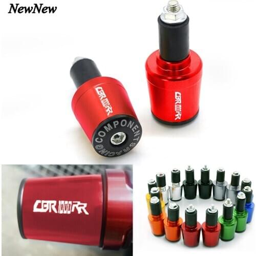 For Honda CBR1000RR CBR 1000 RR CBR1000 RR 7/8"22MM Motorcycle Accessories CNC Handlebar Grips Handle Bar Grip End Cap Plugs
