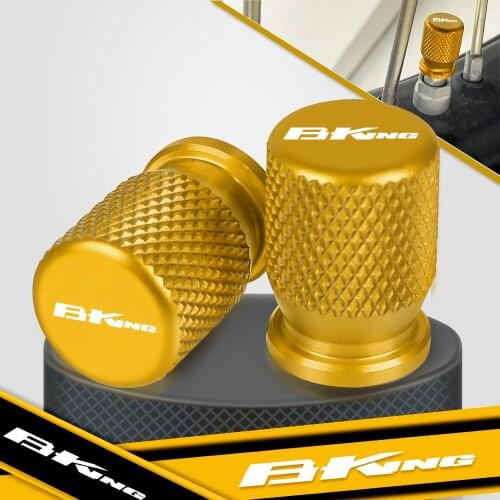 For SUZUKI B-KING BKING ABS B KING B-KING 1300 Bking 1300 2008-2021 Aluminum Vehicle Wheel Tire Valve Air Port Stem Caps Covers