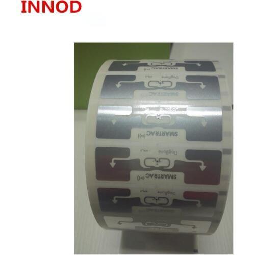 Dogbone tag rfid uhf with impinj monza R6 chip long range rfid rag sticker for marathon race solutions