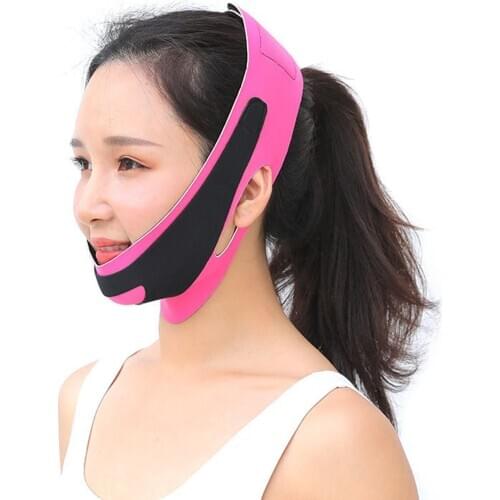 Face V Shaper Facial Slimming Bandage Relaxation Lift Up Belt Shape Lift Reduce Double Chin Face Thining Band Massage Slimmer