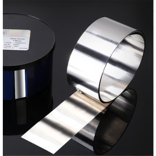 100cm 25mm x 0.15mm Pure Nickel Strip Tape For Li 18650 Battery Spot Welding Compatible For Spot Welder Machine
