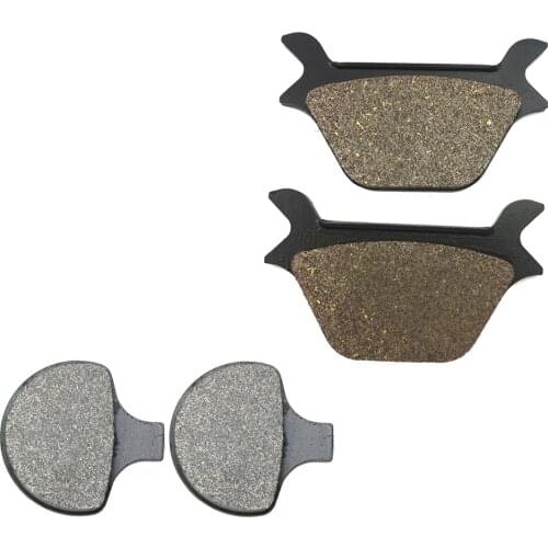 Brake Pads Set for HARLEY FXSTC 1340 Softail Custom FXST D312 0 1988 1989 1990 1991 1992 1993 1994 1995 1996 1997 1998 1999