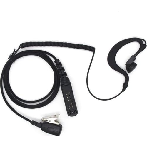 Ear-Hook Type Earpiece Earphone Compatible With Sepura STP8000 STP8030 STP8035 STP8038 STP9000 Walkie-Talkie Curve Headset