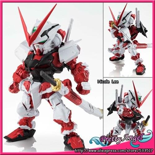 Original Bandai NXEDGE STYLE [MS UNIT] Mobile Suit Gundam SEED Astray Action Figure - Gundam Astray Red Frame