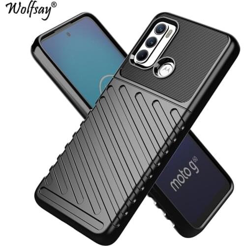 Rugged Fiber Shield Cover For Motorola Moto G60 Case Bumper Full Cover Back Case For Motorola Moto G60 Case For Motorola G60 6.8
