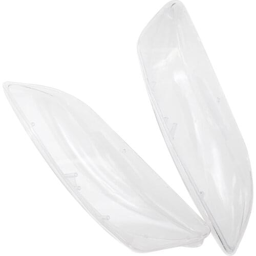 1 Pair Headlight Cover Clear Lens Left & Right Replacement for Mazda 6 2003-2007