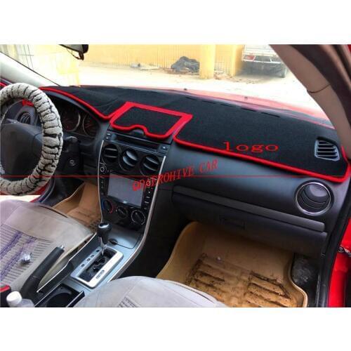 QDAEROHIVE Dash Mat Dashmat Dashboard Cover Sun Shade Dash Board Cover Carpet For Mazda 6 2004-2011