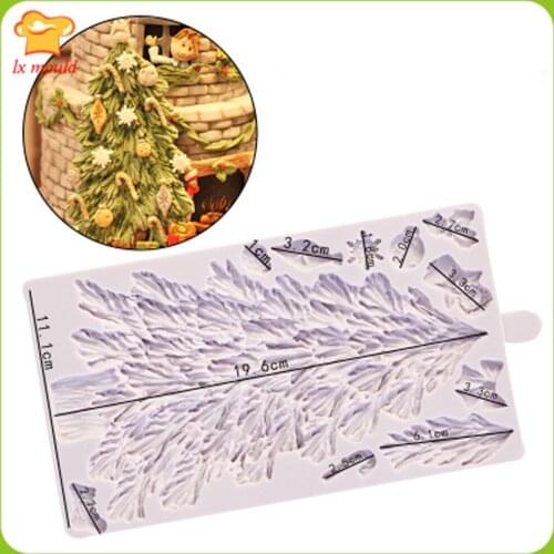 Christmas Tree Silicone Fondant Mould Socks. Cane Chocolate Epoxy Mold Clay Mold Fondant Baking Tools