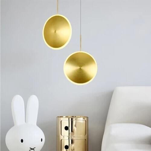 Modern iron black pendant lamp modern led chandelier led wall moon lamp lustres lamparas de techo hanglampen avizeler