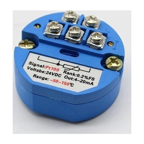 Integrated temperature transmitter module K-type temperature transmitter PT100 thermal resistance output 4-20ma5v10v