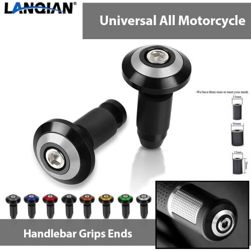 For Honda REBEL CMX250C CA250 CB190R NSR125 CB250R CBR125R CBR150R Motorcycle Handle Bar End Cap Anti Vibration Silder Plug