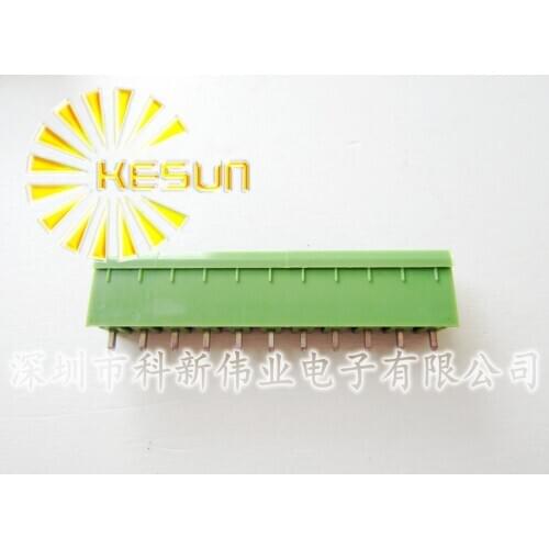 100PCS 2EDGV-5.08-11P 2EDGV 11Pin 5.08mm Straight Pin Plug-in Screw Terminal Block ROHS