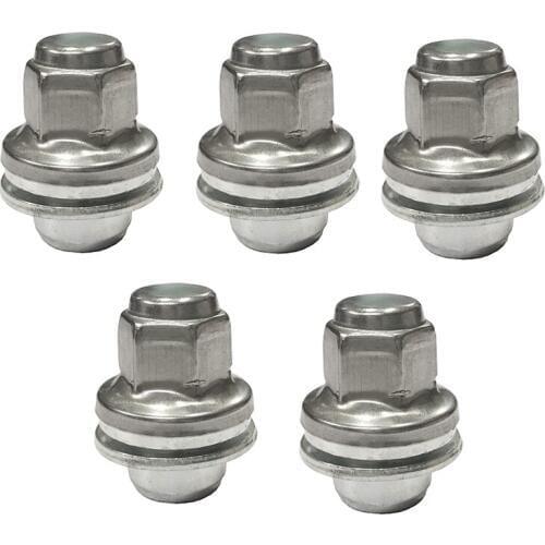 5Pcs Wheel Lug Bolt Stud Nut C2C35294010 for Jaguar S-Type X-Type XJ XJR XF 1999-11