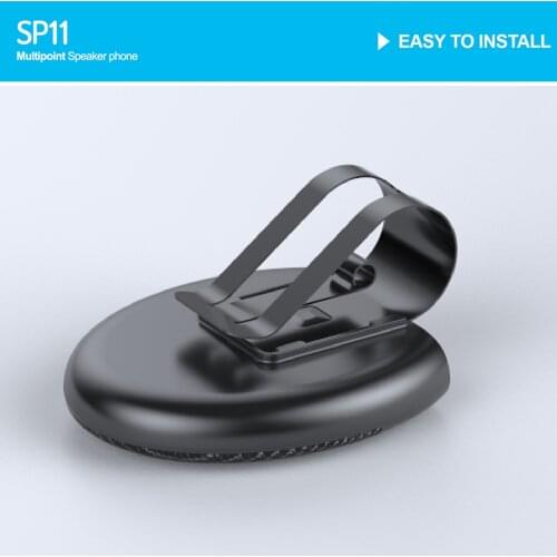 Car Wireless BT V5.0 Speakers Car Kit with Microphone for Visor Wireless In-car Speakerphone Kit Car Accessories