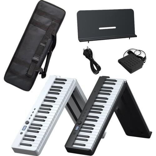 Portable Folding Electronic Piano 88 Keys with Dual Speaker and Bluetooth for Beginner Professional Electronic Music Piano