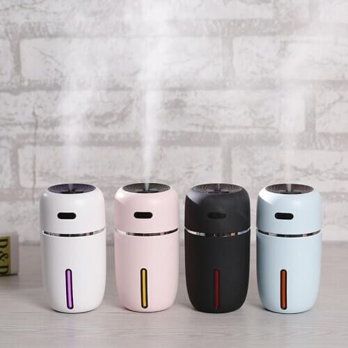 ELOOLE 200ML Portable Humidifier Ultra Silent With Colorful Light Air Fresher USB Power Supply Humidificador For Room Car Office