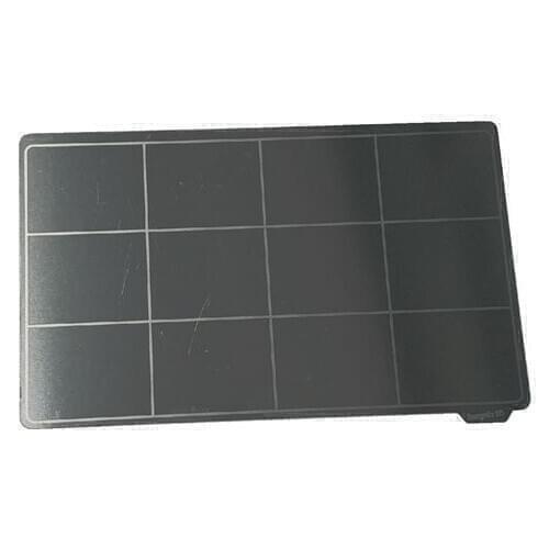 ENERGETIC custom 286x165mm flexible steel sheet flexible build platform +magnetic base for Resin 3D printers and Peopoly Phenom