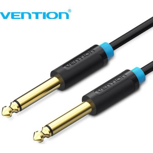 Vention Aux Guitar Cable 6.5 Jack 6.5mm to 6.5mm Audio Cable 6.35mm Aux Cable for Stereo Guitar Mixer Amplifier Speaker cable