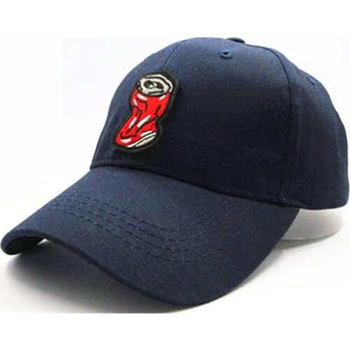 Drink Bottle Embroidery Cotton Baseball Cap Hip-hop Cap Adjustable Snapback Hats for Men and Women 23