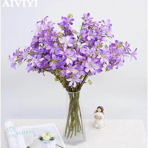 Rustic-style Phalaenopsis artificial butterfly orchid Icelandic butterfly silk flower home wedding DIY decoration