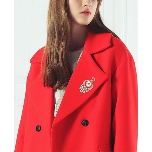 Exquisite Fashion Brooch Style Wild Ladies Boutique Fashion Jewelry Gift Brooch 167