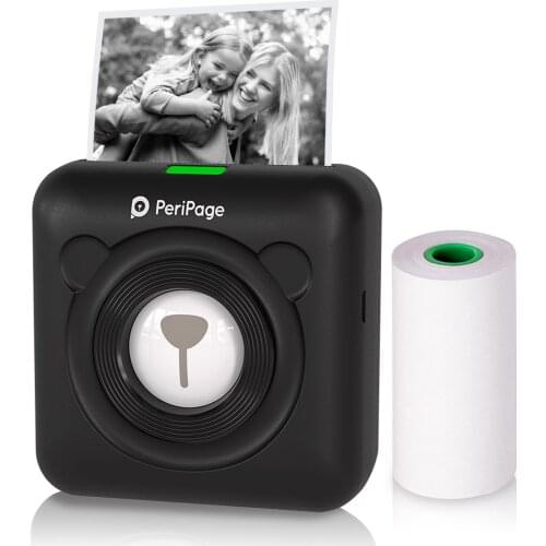 Peripage A6 304DPI Mini Photo Bluetooth Printer Pocket Photo Printer Marker For Mobile phone Android and iOS Gifts Printer Paper