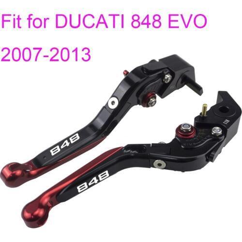 KODASKIN Folding Extendable Brake Clutch Levers for DUCATI 848 EVO 2007-2013